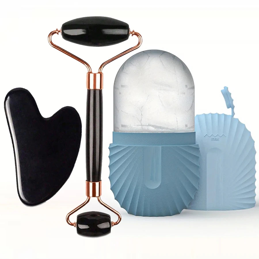 Set Rodillo Facial Gua Sha | Tu Ritual de Belleza en Casa