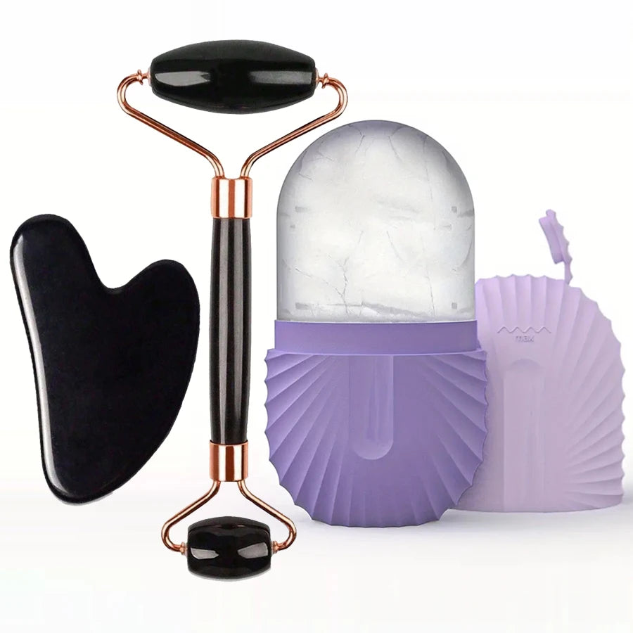 Set Rodillo Facial Gua Sha | Tu Ritual de Belleza en Casa