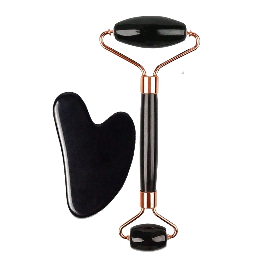 Set Rodillo Facial Gua Sha | Tu Ritual de Belleza en Casa
