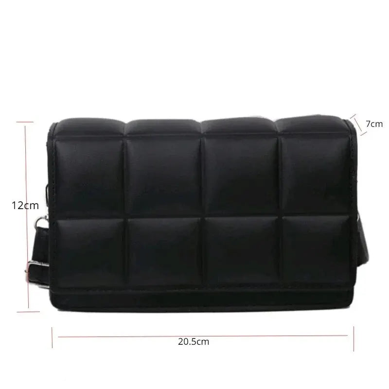 Bolso de Hombro Acolchado Chic Novastyle™