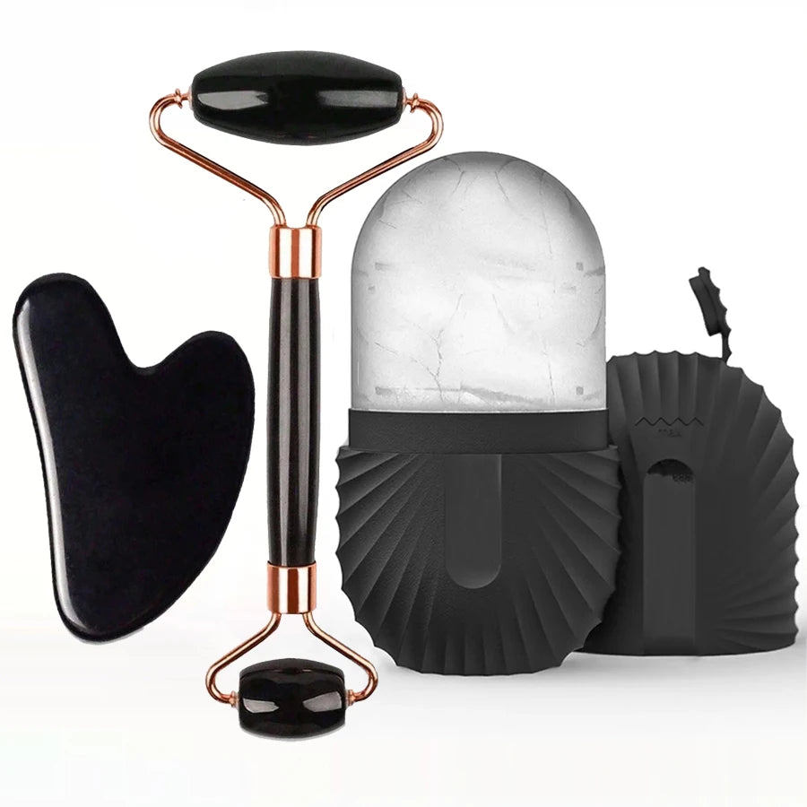 Set Rodillo Facial Gua Sha | Tu Ritual de Belleza en Casa